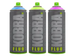 Discount Kobra DIY Fluo Buntlack Spray 400ml Flour Neon Matt Rot