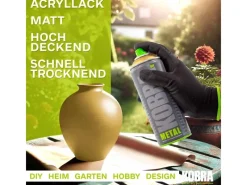 Kobra DIY Metallic Spray 400ml Gold Glänzend