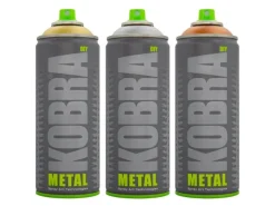 Outlet Kobra DIY Metallic Spray 400ml Silber Glänzend Silberfarben