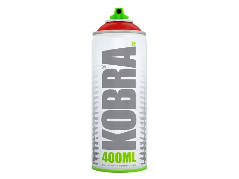 New Kobra LP Buntlack Spray 400ml Kirsch Matt Rot
