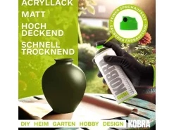 Kobra LP Buntlack Spray 400ml Militär Matt