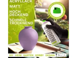 Kobra LP Buntlack Spray Pastell 400ml Lavendel Hell Matt
