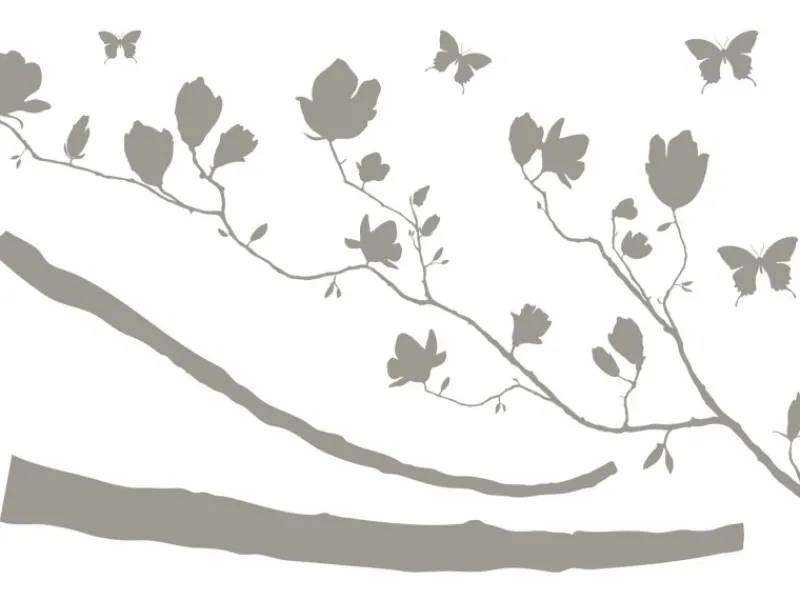 Komar Deko-Sticker Arabesque 100 cm x 70 cm