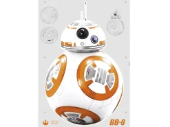 Best Komar Deko-Sticker Star Wars BB-8 Droid 100 cm x 70 cm