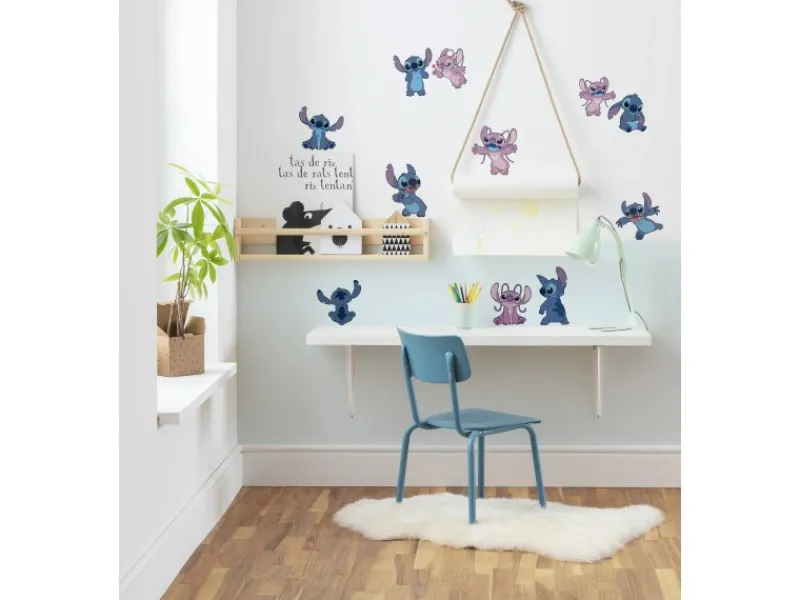 Komar Deko-Sticker Stitch and Angel