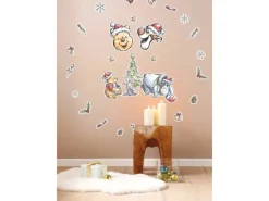 Clearance Komar Deko-Sticker Winnie Pooh Christmas 50 cm x 70 cm