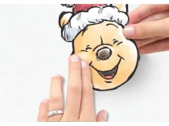 Clearance Komar Deko-Sticker Winnie Pooh Christmas 50 cm x 70 cm