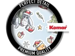 Clearance Komar Deko-Sticker Winnie Pooh Christmas 50 cm x 70 cm