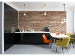 Komar Fototapete Backstein 368 cm x 254 cm FSC®