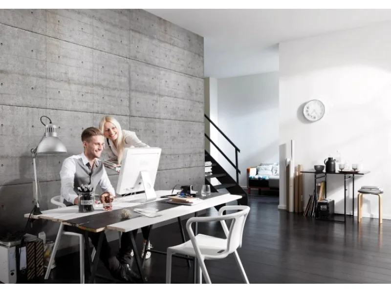 Discount Komar Fototapete Concrete Blocks 368 cm x 254 cm FSC®