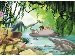 Komar Fototapete Jungle book swimming with Baloo 368 x 254 cm