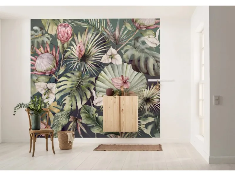 Komar Fototapete Vlies Monsterawelt 300 x 280 cm