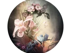 Komar Vlies Fototapete Flemish Flowers Selbstklebend Ø 125 cm