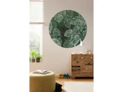 Hot Komar Vlies Fototapete Novel Monstera Selbstklebend Ø 125 cm