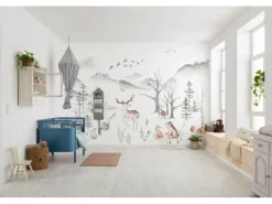 Clearance Komar Vliesfototapete Cozy Woods 400 cm x 280 cm