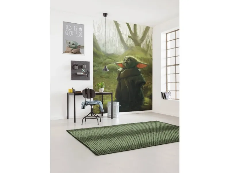 Komar Vliesfototapete Mandalorian Grogu Acrylic 200 cm x 280 cm