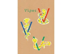 Online Komar Wandbild ABC Animal V 50 x 70 cm