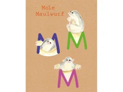 Komar Wandbild ABC Animal M 40 x 50 cm