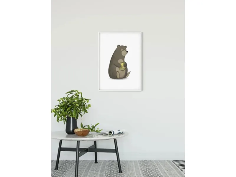 Komar Wandbild Cute Bear 50 x 70 cm