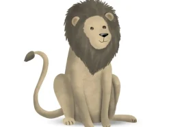 Komar Wandbild Cute Lion 40 x 50 cm