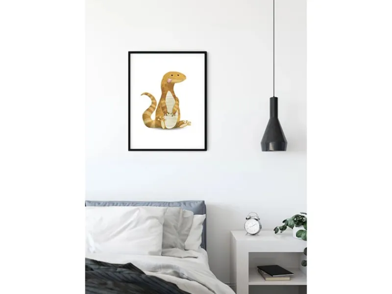Sale Komar Wandbild Cute Lizard 40 x 50 cm