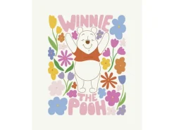 Best Komar Wandbild Disney Winnie the Pooh Happy Botanical 40 cm x 50 cm Bunt