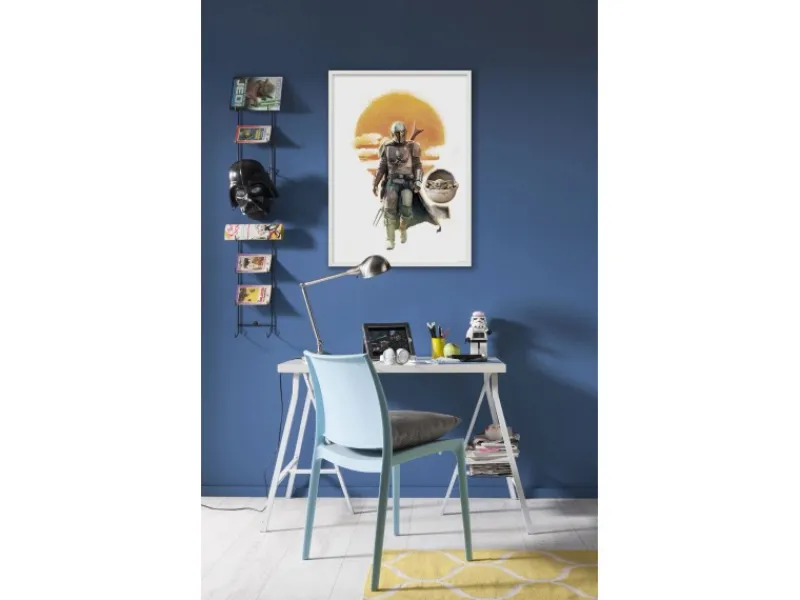 New Komar Wandbild Mandalorian The Child Family Trip 40 cm x 50 cm