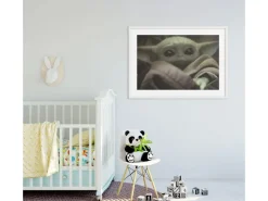 Best Komar Wandbild Mandalorian The Child Cute Face 40 cm x 30 cm