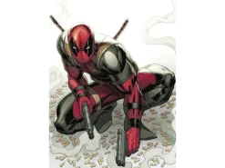 Komar Wandbild Marvel Deadpool Bullets 50 cm x 70 cm Rot