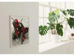 Komar Wandbild Marvel Deadpool Bullets 50 cm x 70 cm Rot