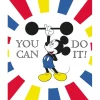 Clearance Komar Wandbild Mickey Mouse Do it 40 x 50 cm
