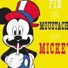 Outlet Komar Wandbild Mickey Mouse Moustache 50 x 70 cm