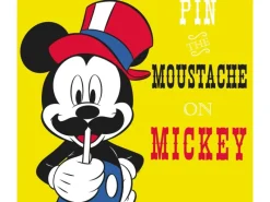 Outlet Komar Wandbild Mickey Mouse Moustache 50 x 70 cm