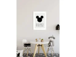 Hot Komar Wandbild Mickey Mouse Silhouette 50 cm x 70 cm