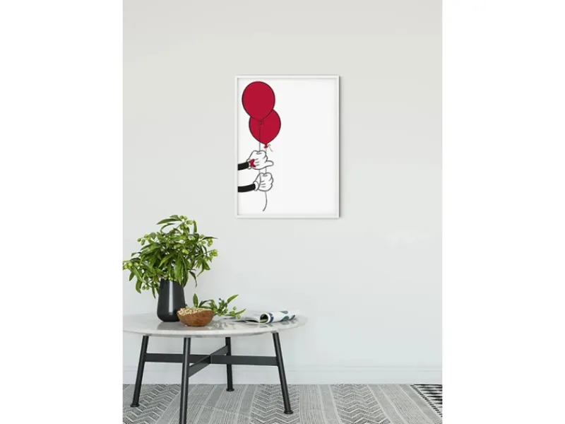 Best Komar Wandbild Mickey Mouse Balloon 50 x 70 cm