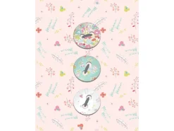 New Komar Wandbild Minnie Mouse Buttons 30 x 40 cm