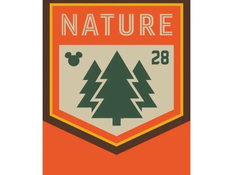 Komar Wandbild Minnie Mouse Nature 40 x 50 cm