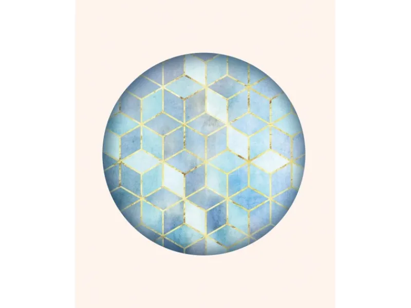 Komar Wandbild Mosaik Azzuro 40 x 50 cm