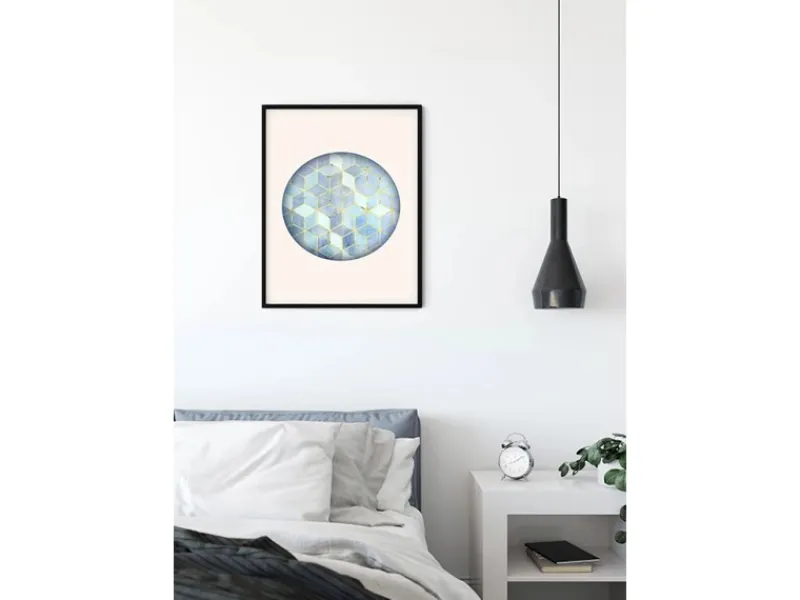 Komar Wandbild Mosaik Azzuro 40 x 50 cm