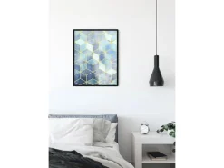 Sale Komar Wandbild Mosaik Azzuro 40 x 50 cm