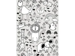 Hot Komar Wandbild Scribble Park 40 x 50 cm