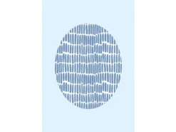 Clearance Komar Wandbild Shelly Blue 50 x 70 cm