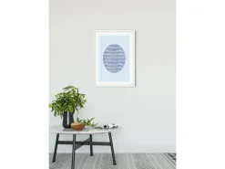 Clearance Komar Wandbild Shelly Blue 50 x 70 cm