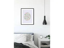Best Komar Wandbild Shelly Lavender 40 x 50 cm
