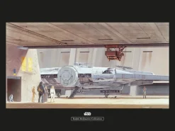 Komar Wandbild Star Wars Hangar 70 x 50 cm