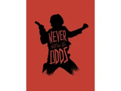 New Komar Wandbild Star Wars Han Solo 50 x 70 cm gerollt