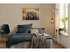 Clearance Komar Wandbild Star Wars The Mandalorian Line Up 50 cm x 70 cm Gelb