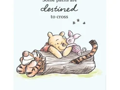 Komar Wandbild Winnie Pooh Path 40 x 50 cm