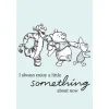 Komar Wandbild Winnie Pooh Something 50 x 70 cm