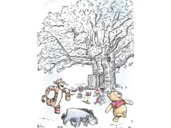 New Komar Wandbild Winnie Pooh Playground 50 x 70 cm